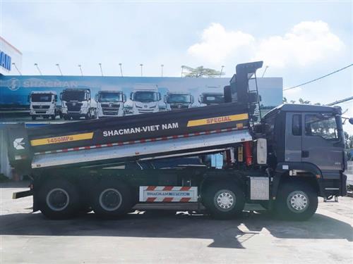 XE BEN SHACMAN H3000S 8X4 WEICHAI 400HP THÙNG U